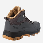 Zimowe buty trekkingowe męskie niskie Jack Wolfskin Everquest Texapore Mid M 4053611-6326 46 (11.5UK) 28.9 cm Ciemnoszare (4064993582529) - obraz 4