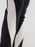 Spodnie dresowe damskie Awama A496 1419341 XL Czarny/Beżowy (5902360568204) - obraz 9