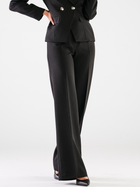 Spodnie regular fit damskie eleganckie Awama A442 1185462 XL Czarne (5902360557697) - obraz 1