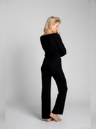 Піжамні штани LaLupa LA028 381250 L Black (5903887610483) - зображення 2