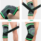 Бандаж на Колено Knee Support наколенник эластичный компрессионный - изображение 2