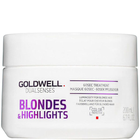 Balsam Goldwell Dualsenses Blondes & Highlights 60sec Treatment do włosów blond i z pasemkami 200 ml (4021609061212) - obraz 1