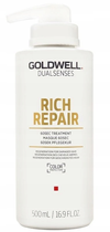 Maska regenerująca Goldwell Dualsenses Rich Repair 60sec Treatment do włosów zniszczonych 500 ml (4021609061441) - obraz 1