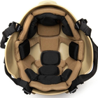 Комплект подушек тактического шлема FAST Premium койот - изображение 4