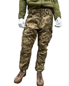 Статутні тактичні зимові військові штани на шерстипоні піксель ММ-14, ШВВЗ з утеплювачем 50/5 - зображення 10