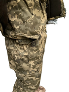 Статутні тактичні зимові військові штани на шерстипоні піксель ММ-14, ШВВЗ з утеплювачем 56/7 - зображення 5