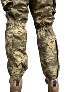 Статутні тактичні зимові військові штани на шерстипоні піксель ММ-14, ШВВЗ з утеплювачем 52/6 - зображення 7