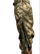 Статутні тактичні зимові військові штани на шерстипоні піксель ММ-14, ШВВЗ з утеплювачем 56/4 - зображення 8