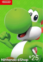 Nintendo eShop Card 25 USD | USA (ключ активації)