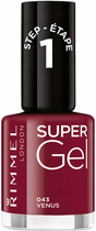 Lakier do paznokci Rimmel London Supergel Kate Nail Lacquer 043 12 ml (30121263) - obraz 1