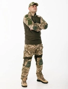 Военная тактическая форма Пиксель с наколенниками, летняя военная форма ЗСУ рип стоп, летний армейский костюм ВСУ 54 - изображение 6