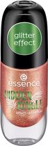 Лак для нігтів Essence Cosmetics Hidden Jungle Effect Esmalte De UNas 01-Dorado 8 мл (4059729384812) - зображення 1