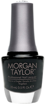 Lakier do paznokci Morgan Taylor Professional Nail Lacquer Black Shadow 15 ml (813323025694) - obraz 1