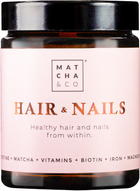 Вітаміни Matcha&Co Hair&Nails для волосся та нігтів 60 Капсул (8437017961222) - зображення 1