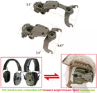 Кріплення адаптер Чебурашка на каску шолом для навушників Howard (TAN) - зображення 7