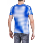 Тільняшка-футболка в'язана (блакитна смуга, десантна) 50 - зображення 2