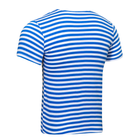 Тельняшка-футболка вязаная (голубая полоса, десантная) 62 - изображение 4