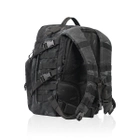 Тактичний рюкзак Ranger 40 л Cordura 1000 30x52x30 см 40 л Чорний - зображення 3