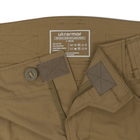 Тактичні шорти Ukrarmor для військових з кишенями BDU Shorts I Cordura M Койот - зображення 3