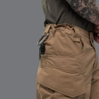 Тактические шорты Ukrarmor для военных с карманами BDU Shorts I Cordura M Койот - изображение 5