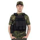 Разгрузочный жилет универсальный на 5 карманов Military Rangers ZK-9103 Цвет: Черный - изображение 2