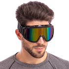 Защитные очки тактические MS-9081 цвет черный, линзы XAMELION - изображение 2