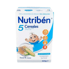 Дитяча мультизлакова каша Nutriben Nutribn Growth Cereals With Milk 600 г (8430094056553)