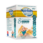 Kaszka wieloziarnista dla dzieci Nutriben Nutribn Innova 8 Cereals Extra Fibre 600 g (8430094310662) - obraz 1