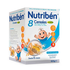 Дитяча мультизлакова каша Nutriben Nutribn Papilla 8 Cereals Digest 600 г (8430094056492) - зображення 1