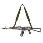 Ремінь польовий двоточковий для штурмової гвинтівки BASE Olive Drab єдиний - изображение 6