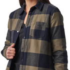 Куртка жіноча 5.11 Tactical Louise Shirt Jacket Ranger Green Plaid M - изображение 3
