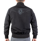 Куртка льотна демісезонна Sturm Mil-Tec Flight Jacket Top Gun Base Black S - изображение 2