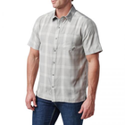 Сорочка тактична 5.11 Tactical Nate Short Sleeve Shirt Titan Grey Plaid XL - изображение 3