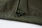Водонепроницаемая Дышащая Теплая Тактическая Флиска-Куртка Softshell 2XL Олива - изображение 4