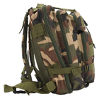 Рюкзак тактический сносоустойчивый для силовых структур CATTARA 30L ARMY Wood 13862 Камуфляж (OPT-18001) - изображение 2