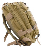 Рюкзак тактический полевой износостойкий для силовых структур CATTARA 30L ARMY 13865 Коричневый (OPT-18001) - изображение 8