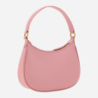 Сумка багет жіноча шкіряна Pinko Half Moon Handbag 101523A0F1 Ніжно-рожева (8057769071484) - зображення 3