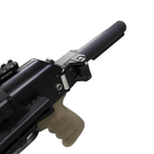 Адаптер труба для прикладу АКСУ складна DLG Tactical 157 Mil Spec Чорна - зображення 7