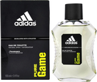 Woda toaletowa męska Adidas Men Pure Game 100 ml (3616303322021) - obraz 1