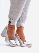 Жіночі туфлі Inna Marka Rosalia 38 Сріблясті (5905677656053) - зображення 5
