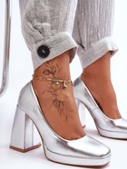 Жіночі туфлі Inna Marka Rosalia 38 Сріблясті (5905677656053) - зображення 7