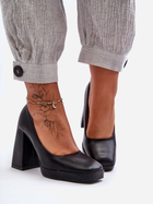 Жіночі туфлі Inna Marka Rosalia 41 Чорні (5905677656084) - зображення 5