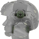 Адаптер крепления для активных наушников Peltor/Earmor/Walkers на шлем Olive - изображение 1