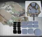 Защитные подушки для шлема с эффектом памяти 9шт - изображение 1