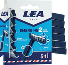Zestaw jednorazowych maszynek do golenia Lea Emerging 2 6 Units (8410737000266) - obraz 1