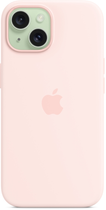 Панель Apple MagSafe Silicone Case для Apple iPhone 15 Light Pink (MT0U3) - зображення 4