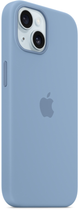 Панель Apple MagSafe Silicone Case для Apple iPhone 15 Winter Blue (MT0Y3) - зображення 6