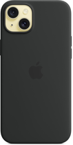 Панель Apple MagSafe Silicone Case для Apple iPhone 15 Plus Black (MT103) - зображення 3