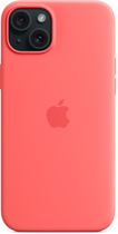 Панель Apple MagSafe Silicone Case для Apple iPhone 15 Plus Guava (MT163) - зображення 5