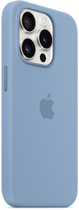 Панель Apple MagSafe Silicone Case для Apple iPhone 15 Pro Winter Blue (MT1L3) - зображення 5
